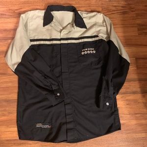 Dodge Mechanic Shirt Five Star M Long Sleeve
